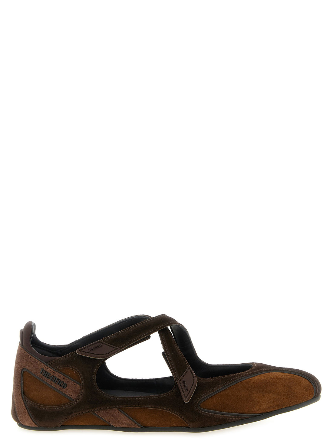 The Attico - 'Floor 01' ballet flats Brown