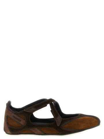 'Floor 01' ballet flats