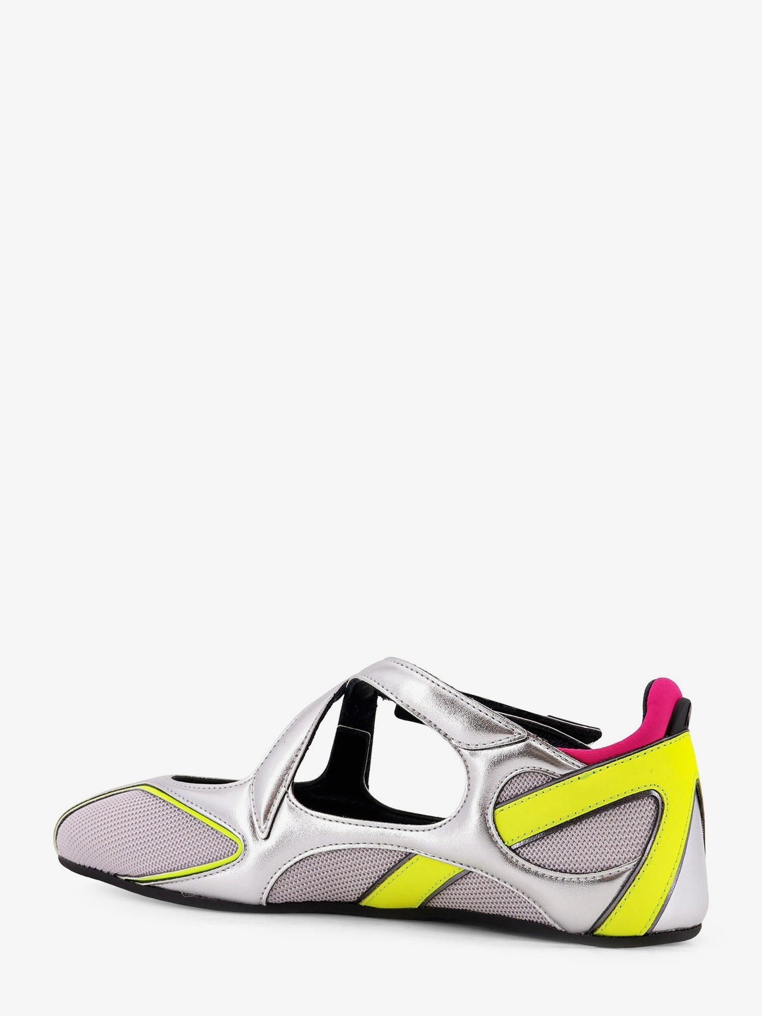 The Attico Floor 01 nylon ballerinas