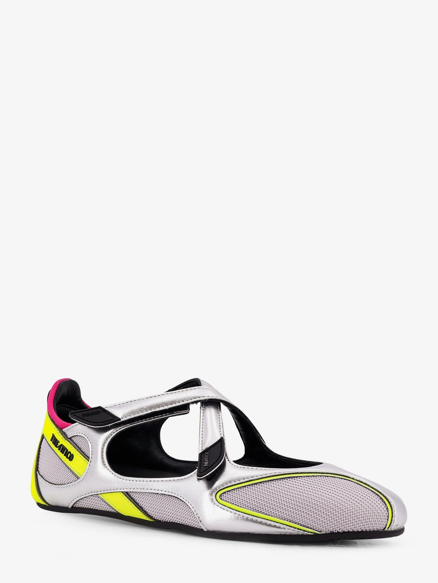 The Attico Floor 01 nylon ballerinas
