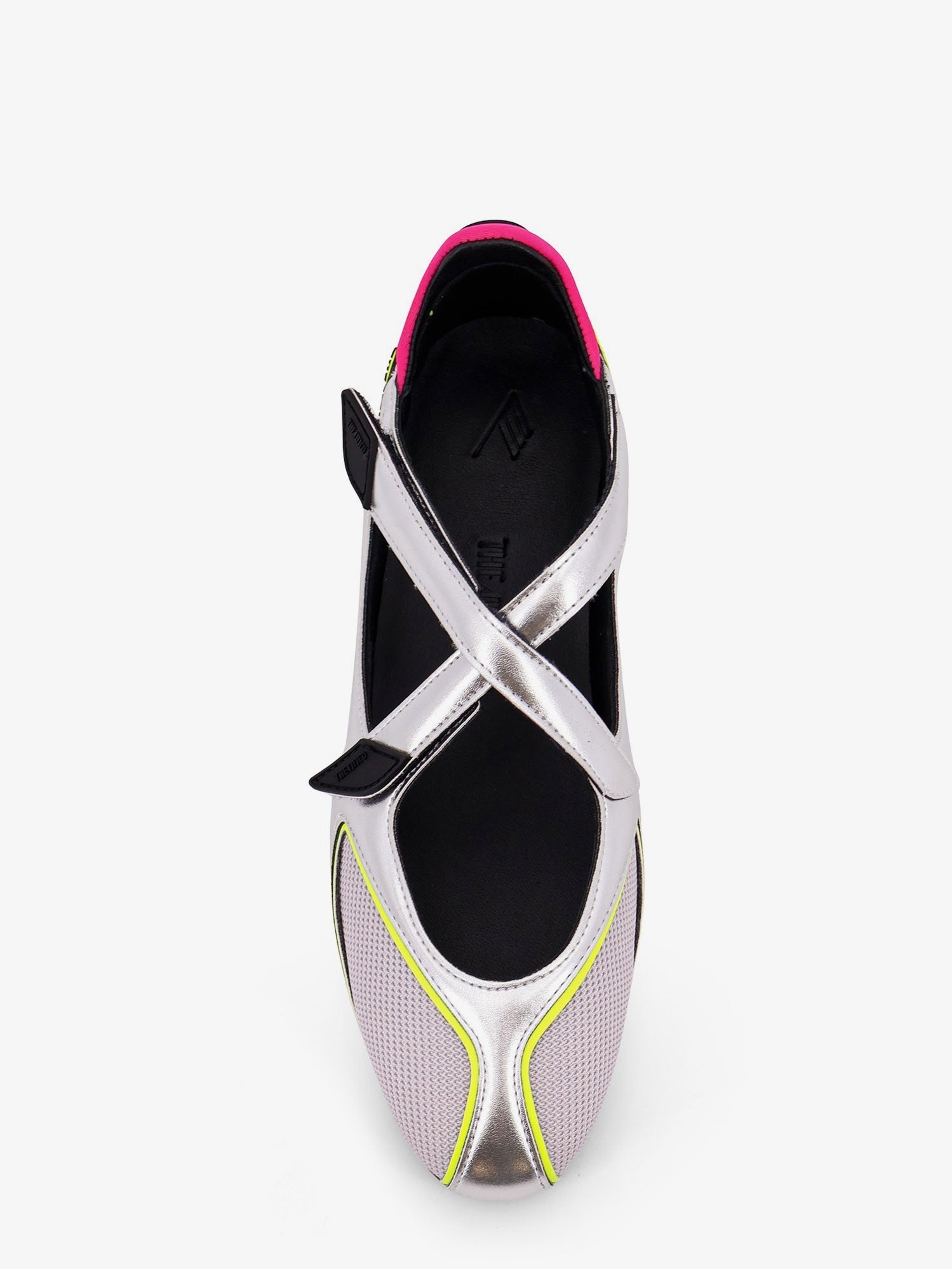 The Attico Floor 01 nylon ballerinas