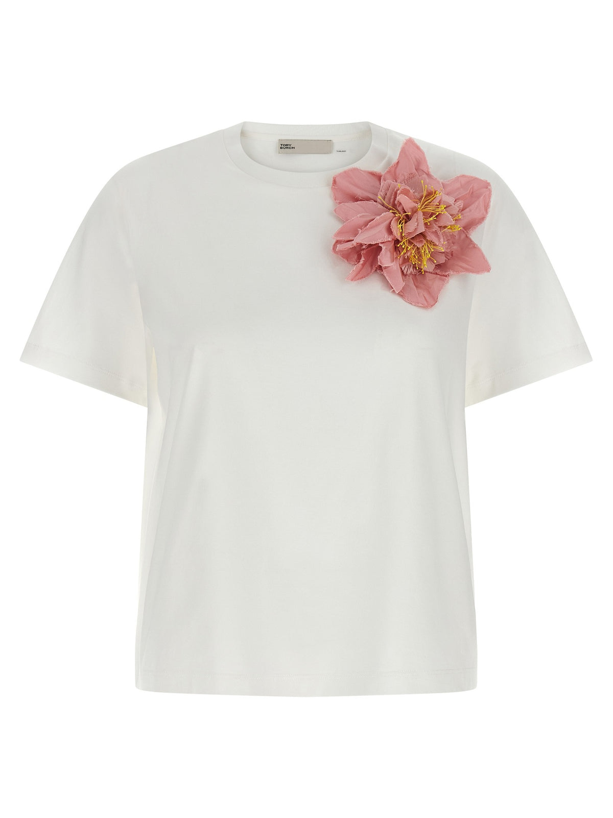 Tory Burch - 'Floral Applique' T-shirt