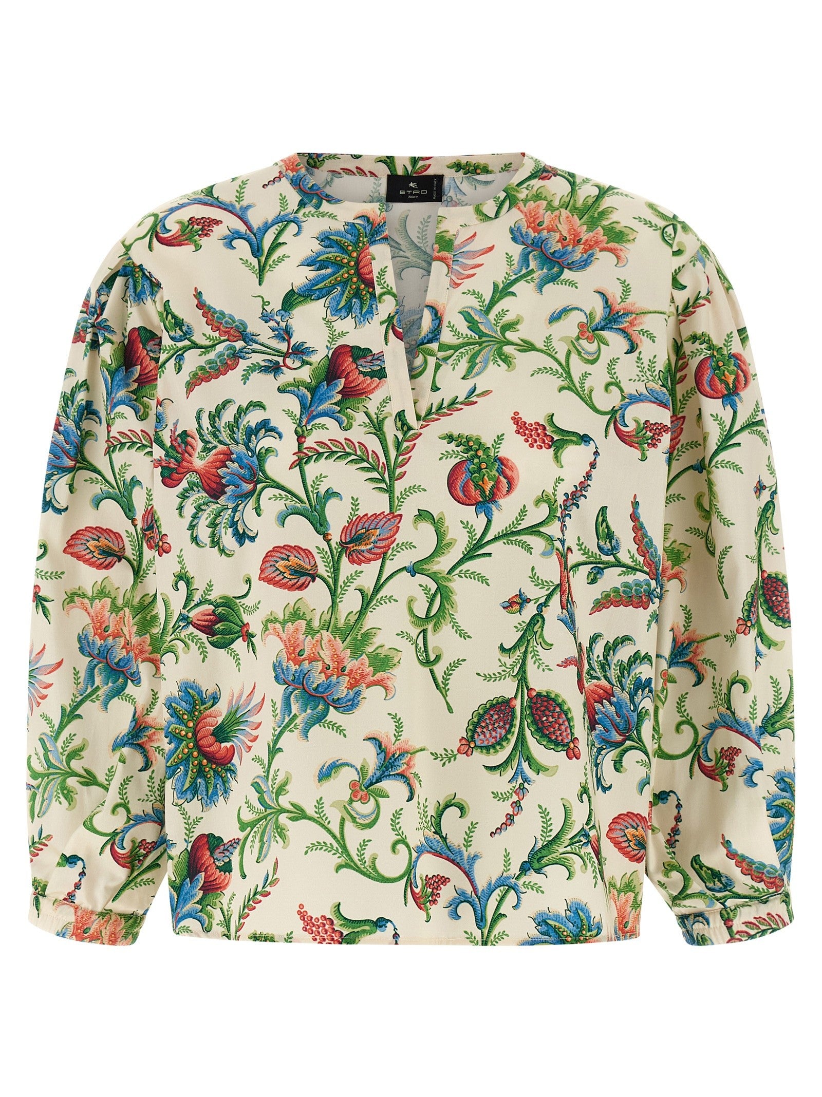 Etro - Floral cotton blouse