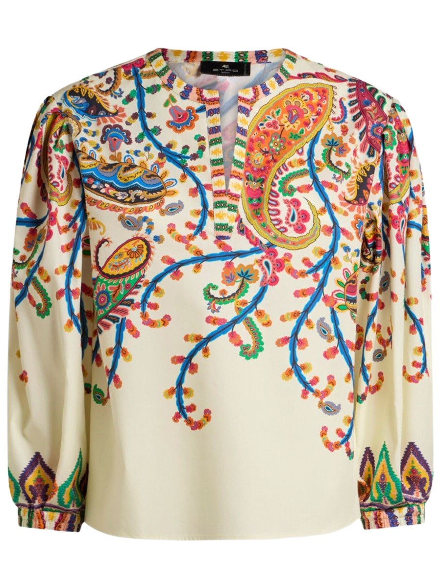 Etro - FLORAL PAISLEY PRINT BLOUSE floral-paisley-print-blouse
