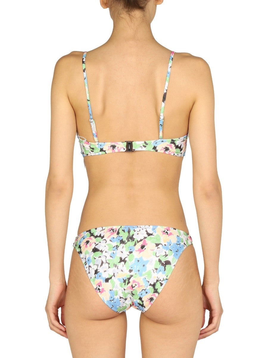 GANNI - FLORAL PATTERN BIKINI BRIEFS