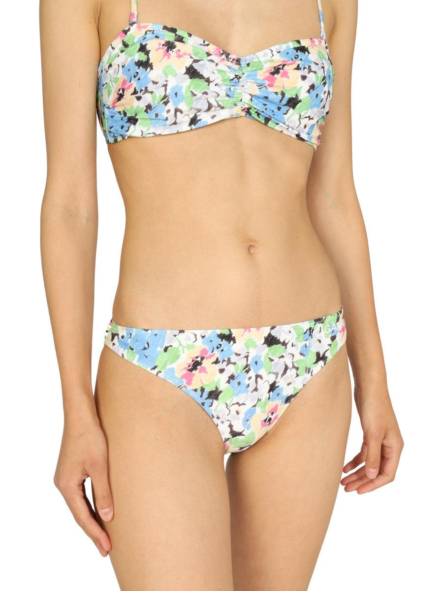 GANNI - FLORAL PATTERN BIKINI BRIEFS