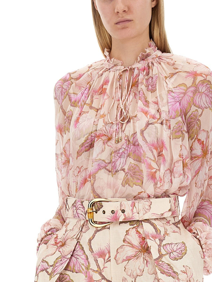 ZIMMERMANN - FLORAL PRINT SHIRT