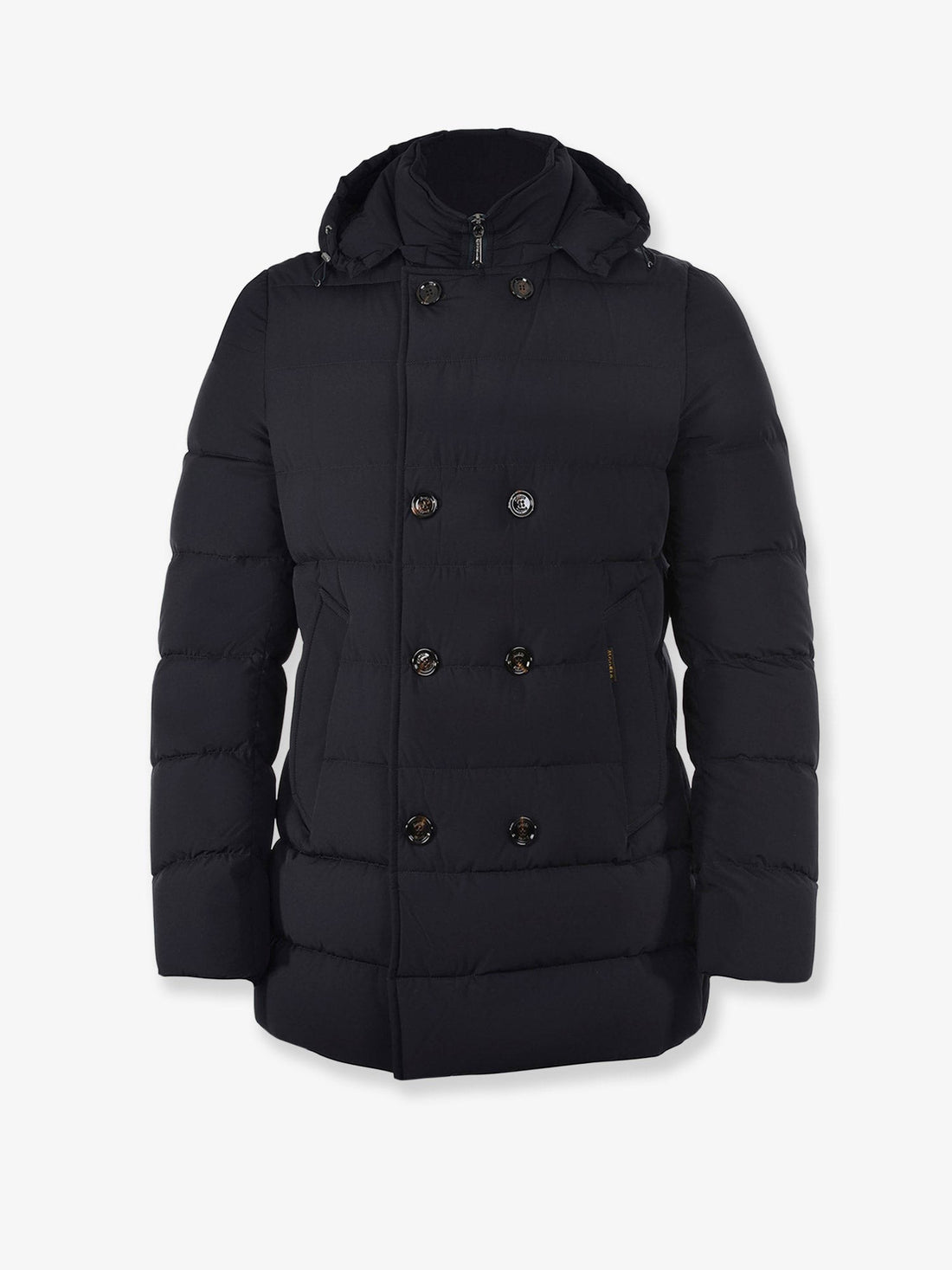 Moorer - Florio-Kn padded and quilted down jacket DARK BLU