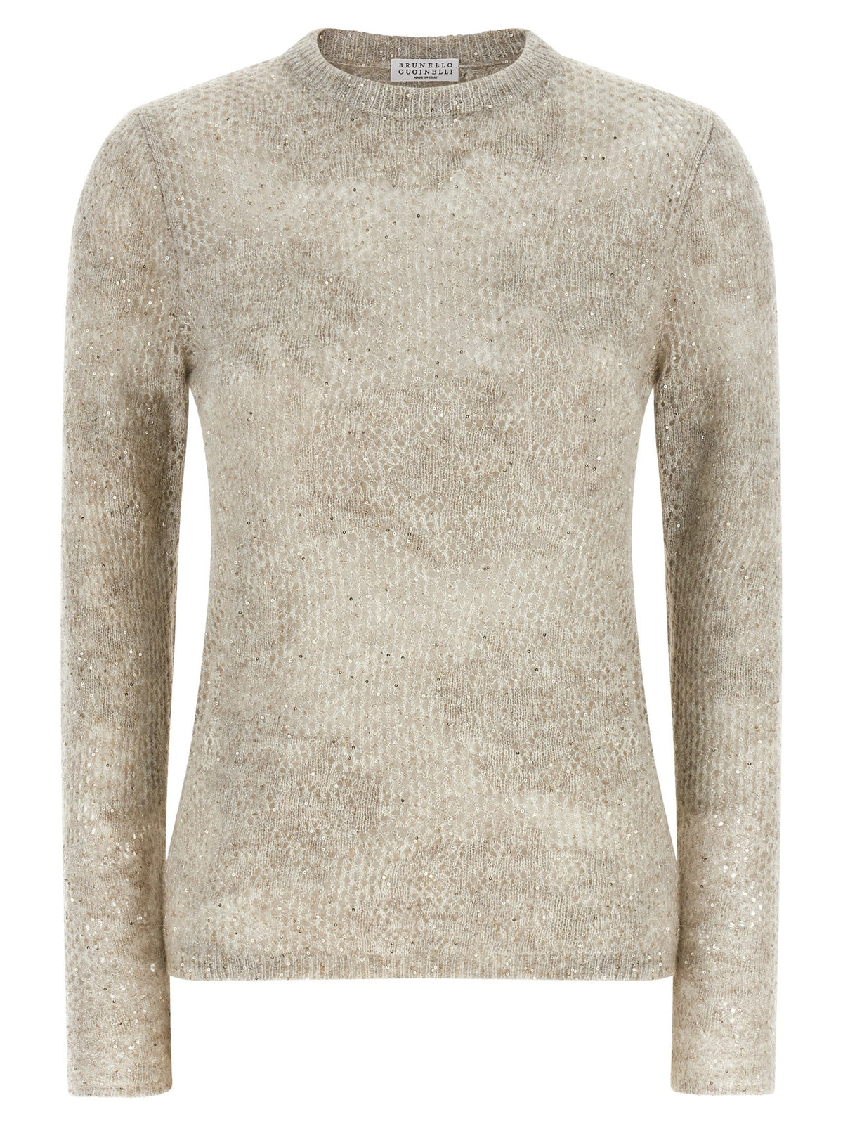 Brunello Cucinelli - 'Flower Lace' sweater