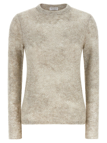 Brunello Cucinelli - 'Flower Lace' sweater