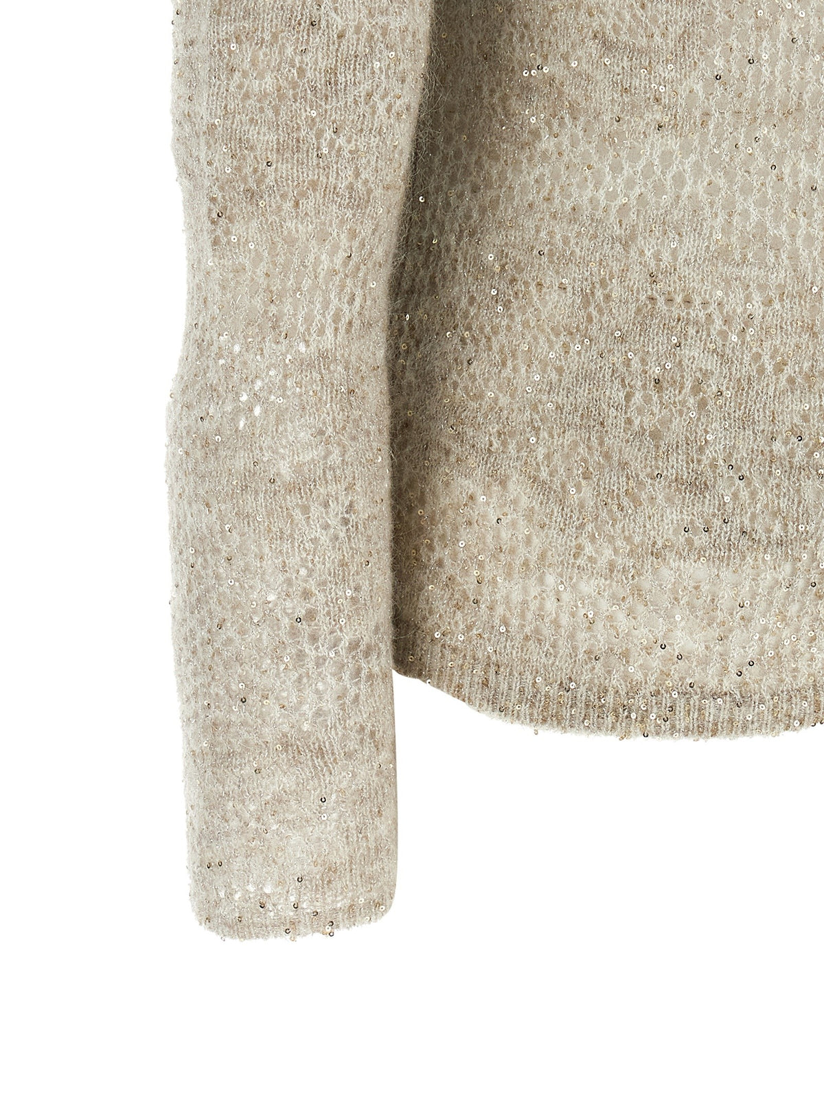 Brunello Cucinelli - 'Flower Lace' sweater
