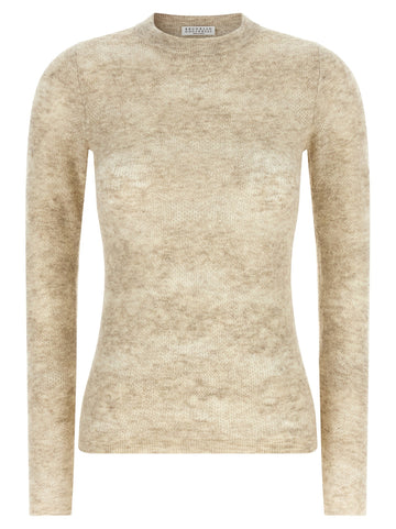Brunello Cucinelli - 'Flower Lace' sweater