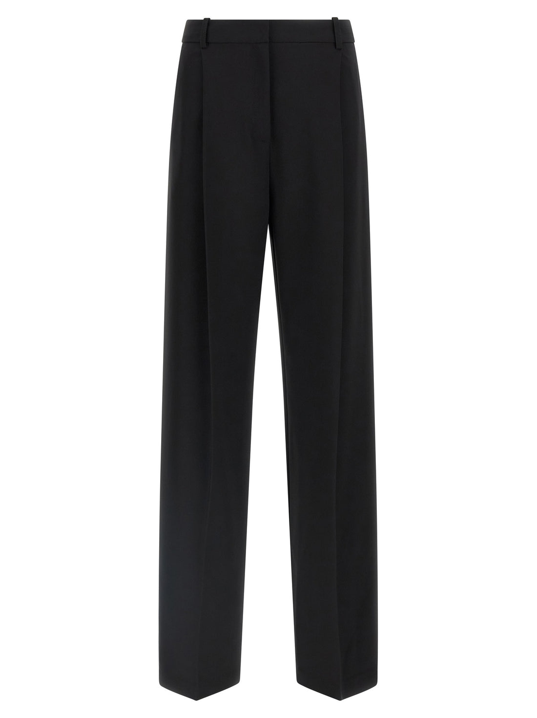 Elisabetta Franchi - Fluid cady pants Black 46 IT