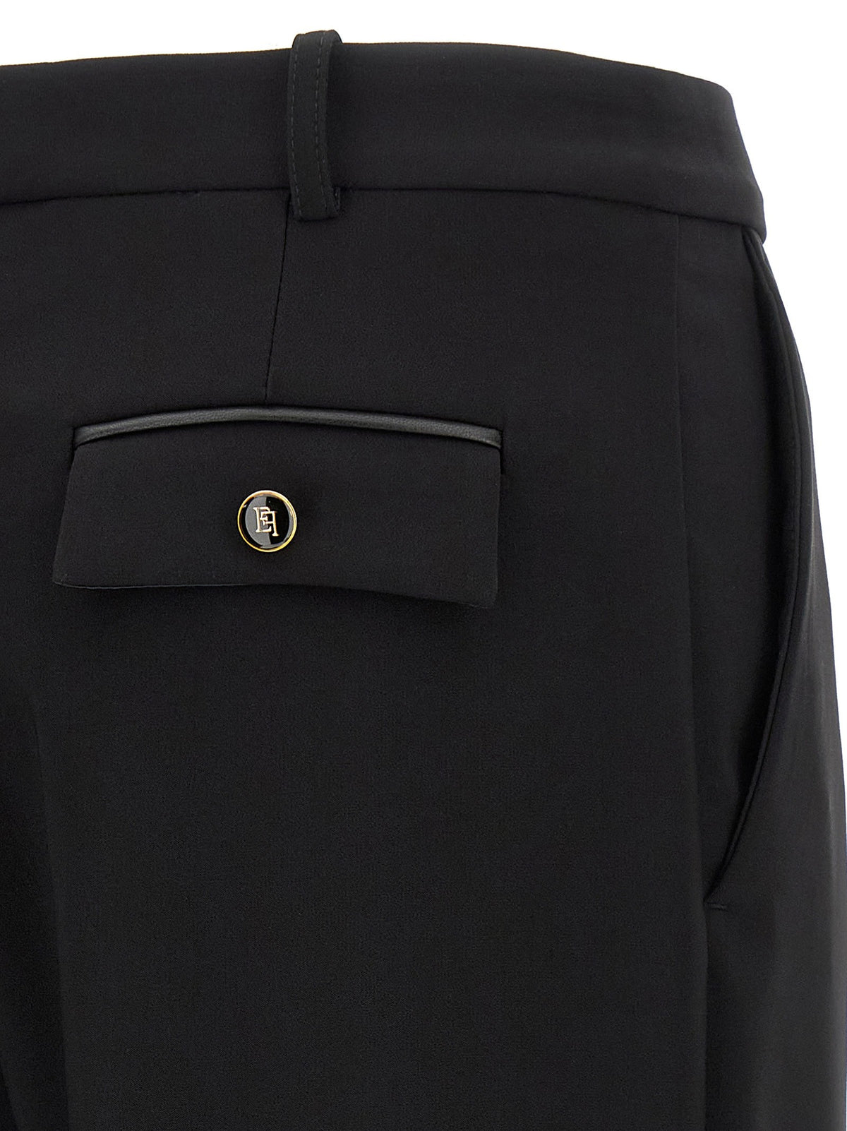 Elisabetta Franchi - Fluid cady pants