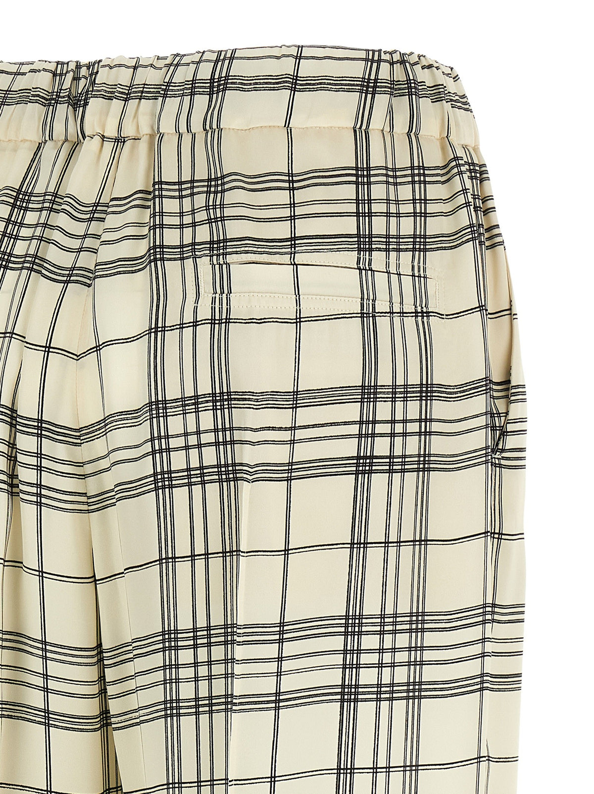 JIL SANDER - Fluid viscose pants