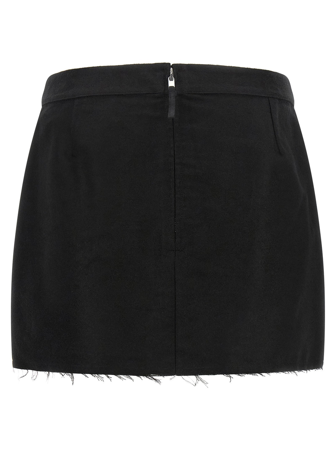 RICK OWENS - 'Fog Cutoff' skirt Black
