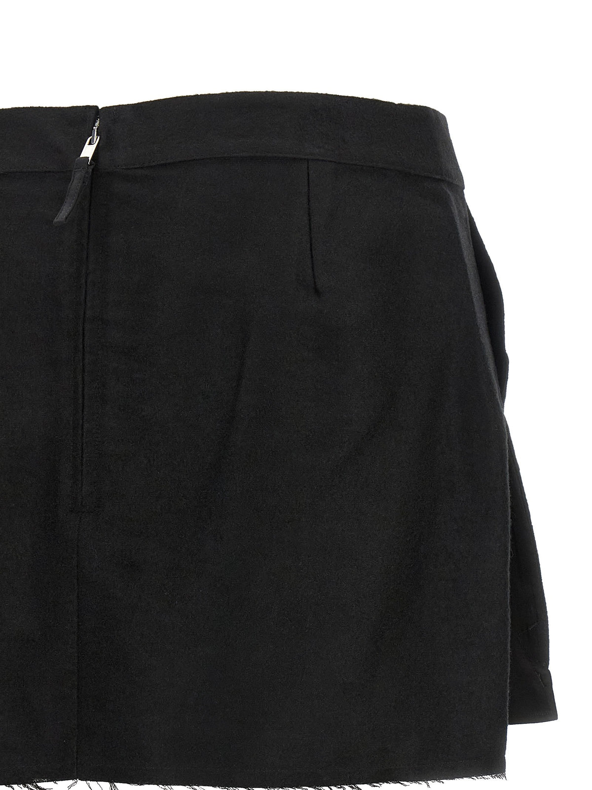RICK OWENS - 'Fog Cutoff' skirt