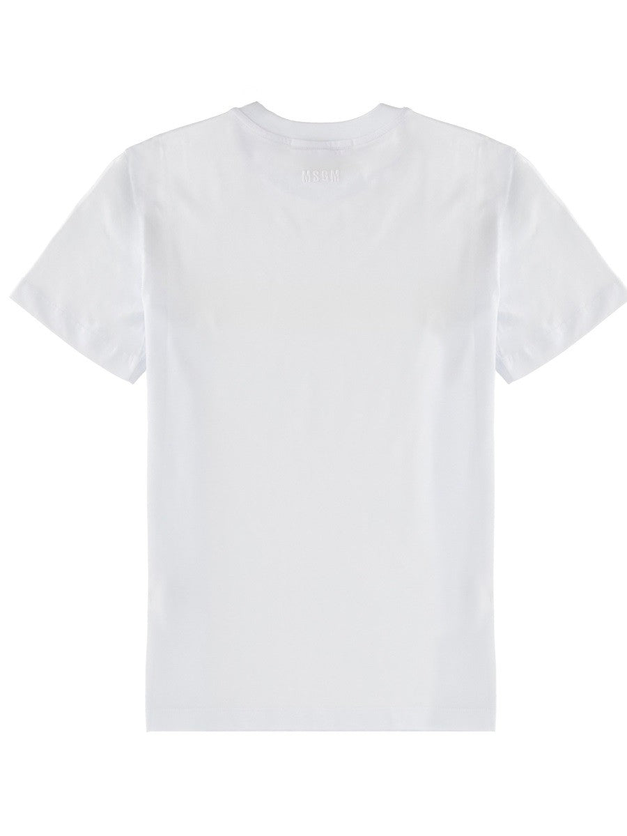 msgm msgm - "FOLLOW THE RABBIT" T-SHIRT