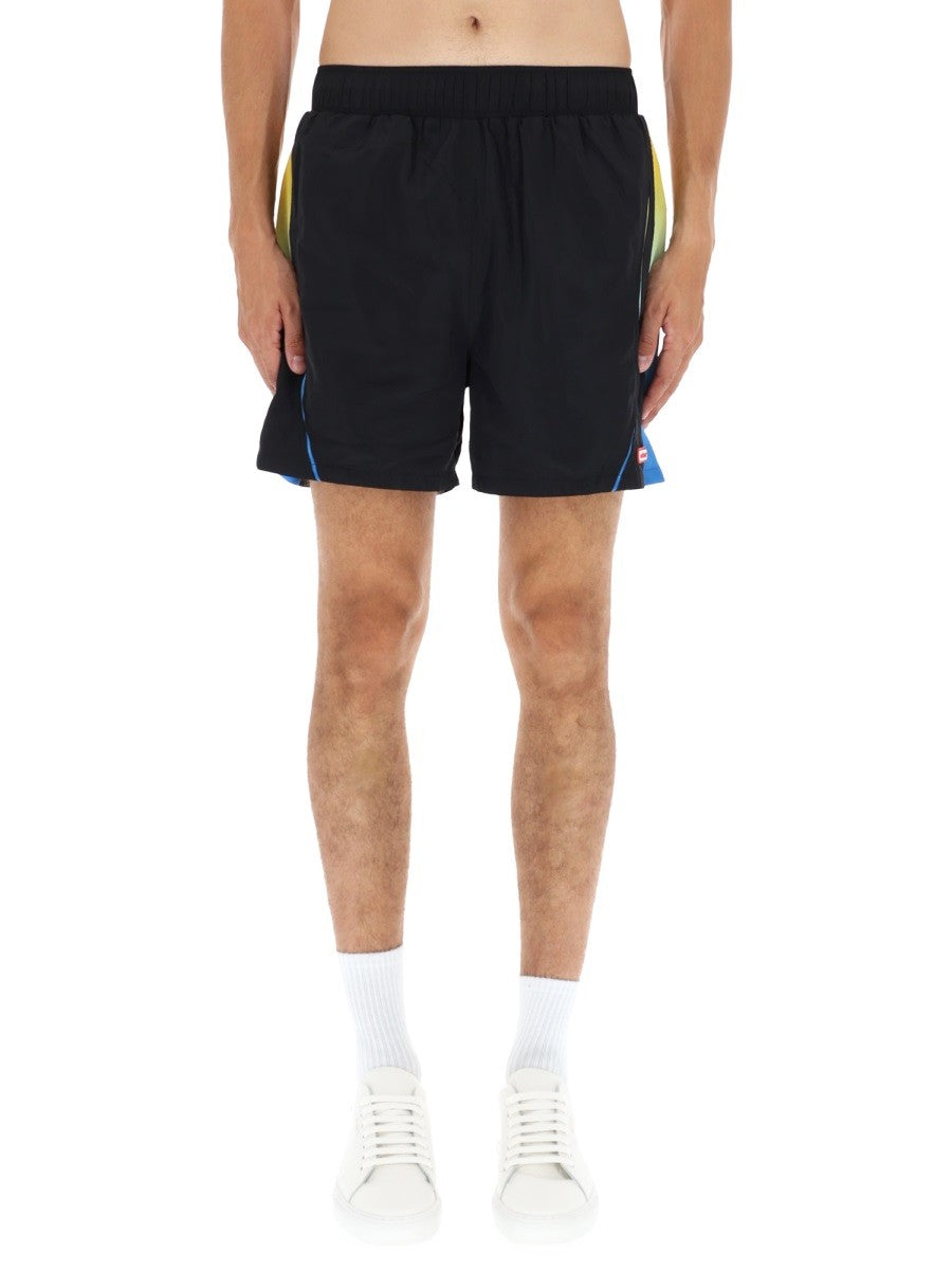 CASABLANCA CASABLANCA - "FOOTBALL WINDBREAKER" SHORTS