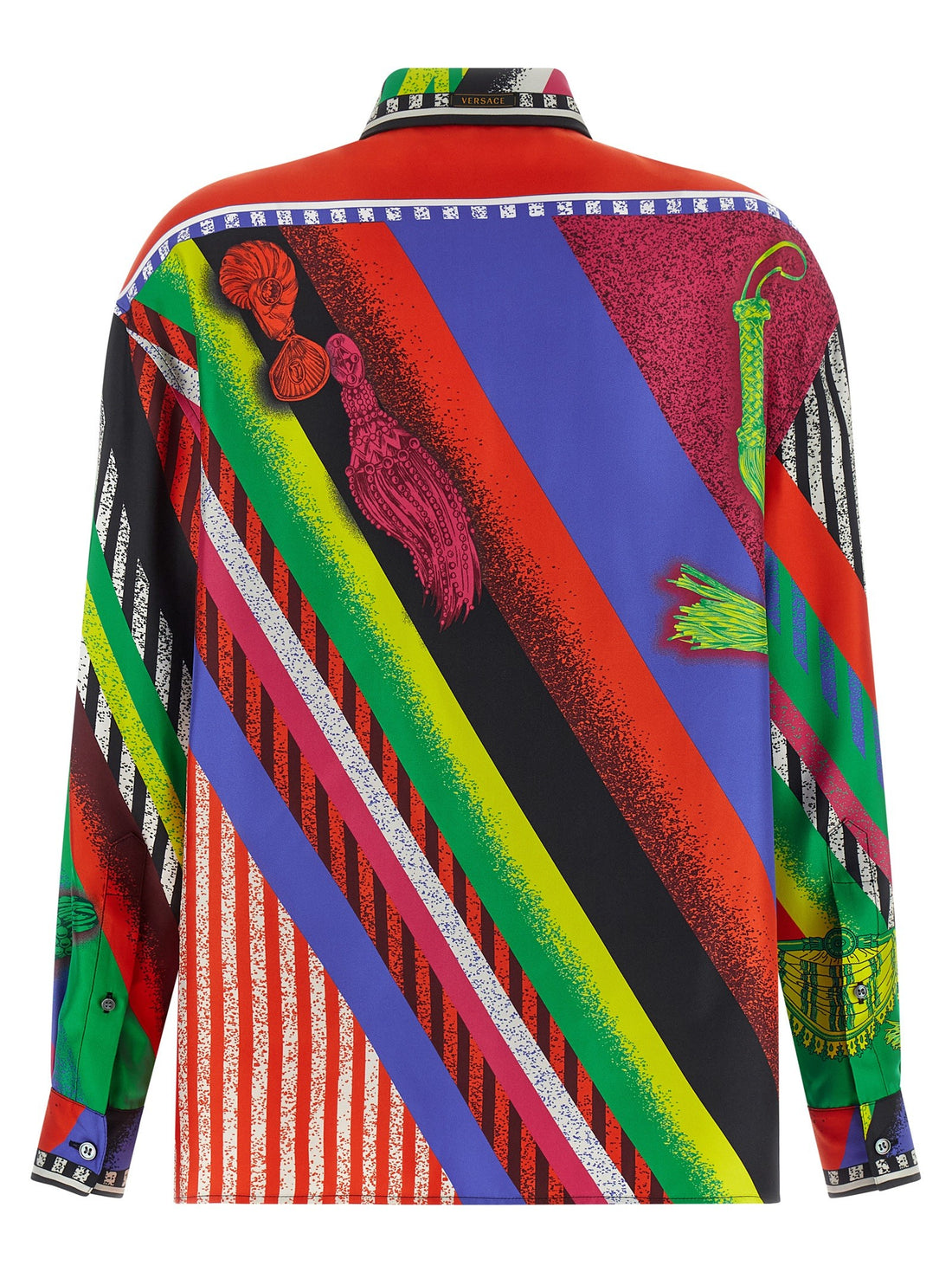 Versace - 'Formula 6' Silk Shirt MULTICOLOR