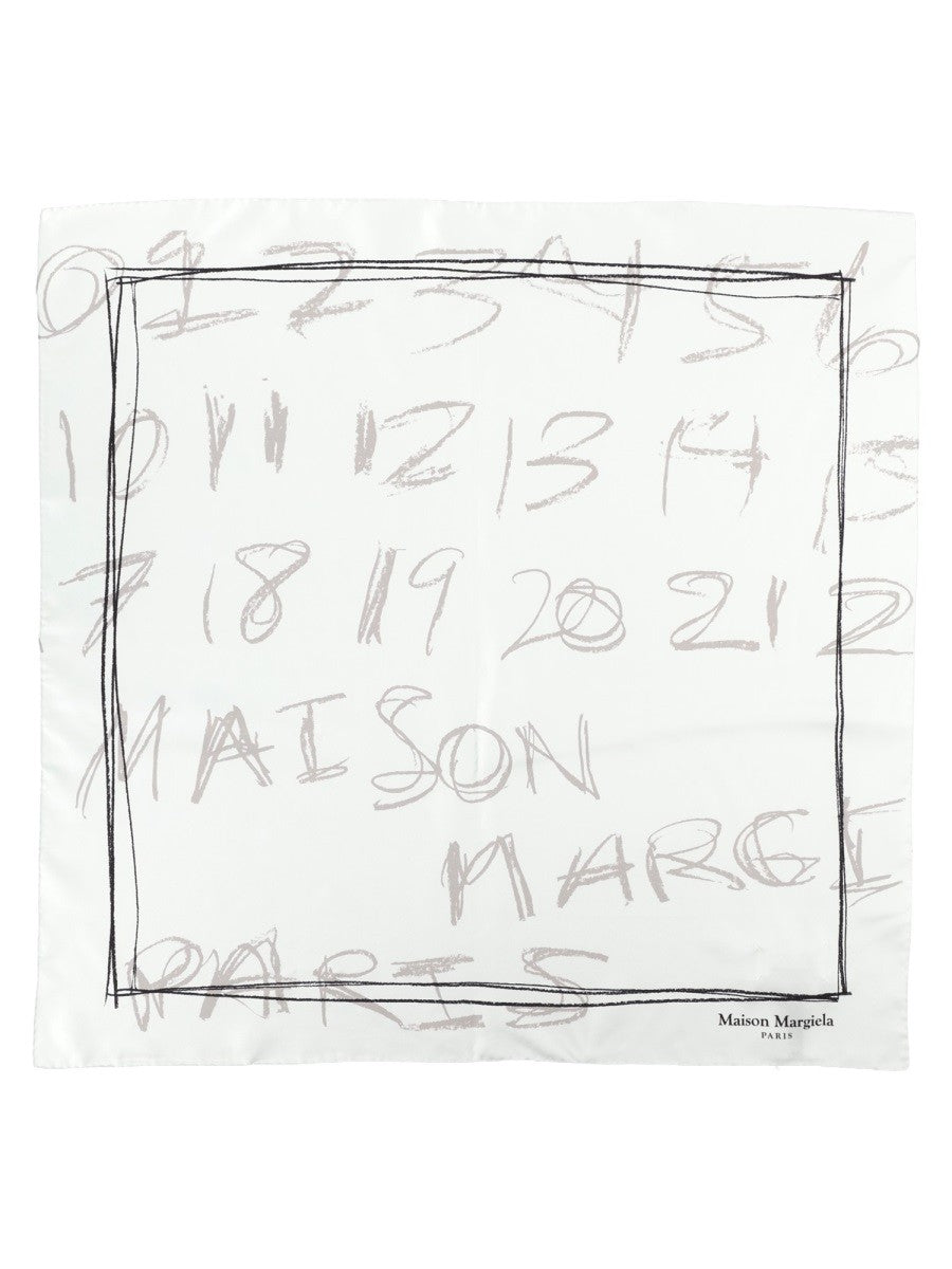 Maison Margiela - FOULARD IN SETA "NUMERICAL" foulard-in-seta-numerical_4af90a59-8898-45e8-a3e3-1c685e818490