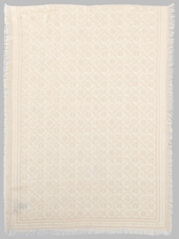 Tory Burch - FOULARD LUNGO FLOREALE T MONOGRAM
