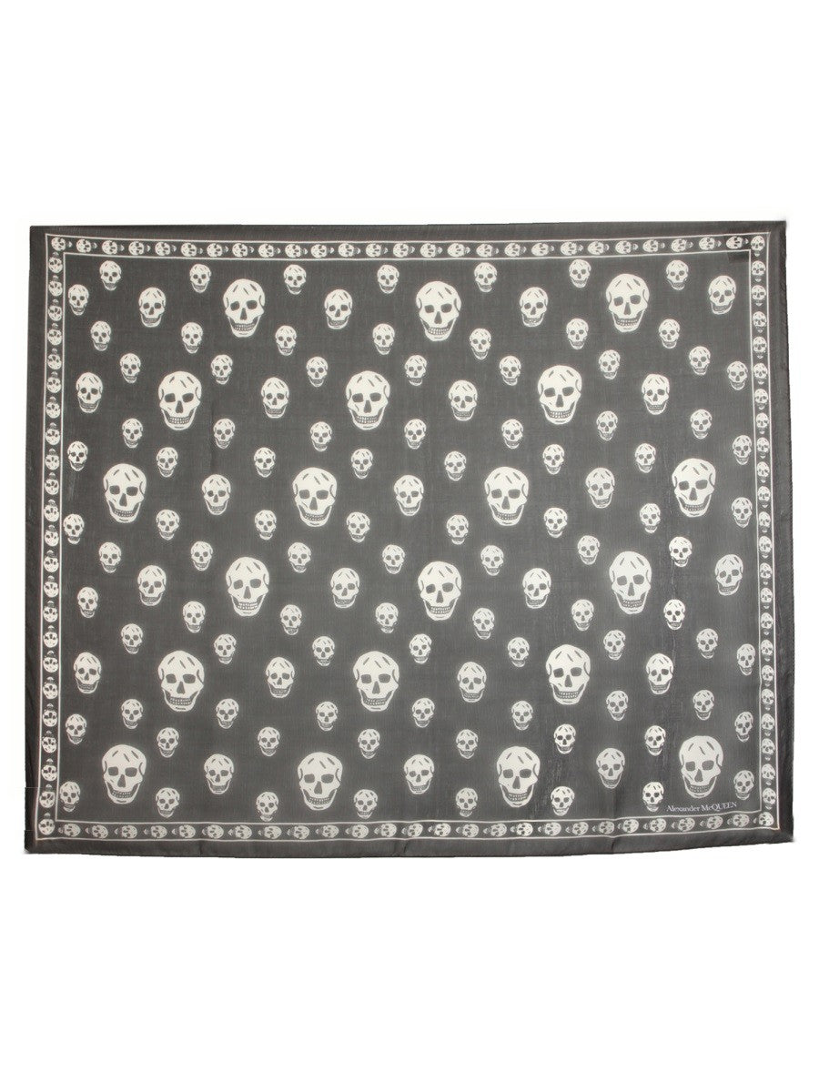 Alexander Mcqueen - FOULARD SKULL CLASSICO foulard-skull-classico