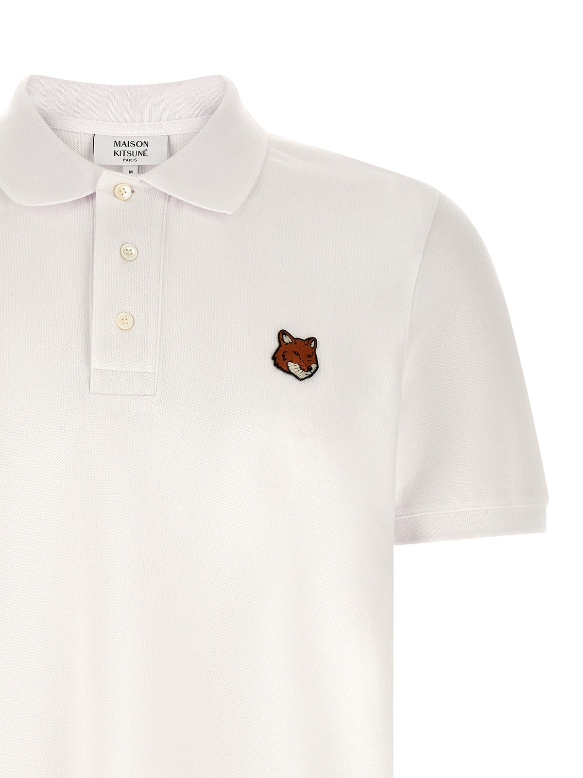 Maison Kitsune - 'Fox Head' polo shirt