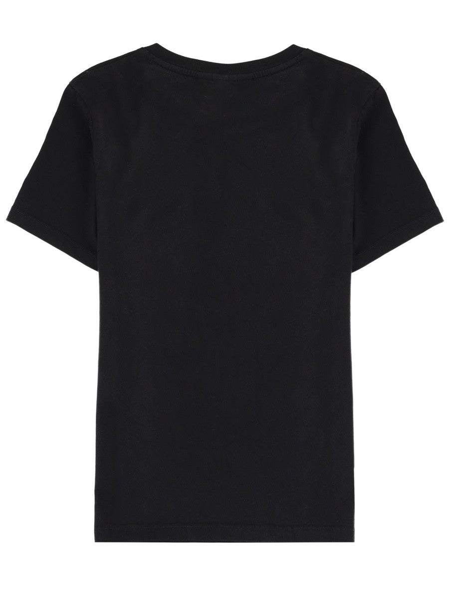 Maison Kitsune Maison Kitsune - "FOX HEAD" T-SHIRT