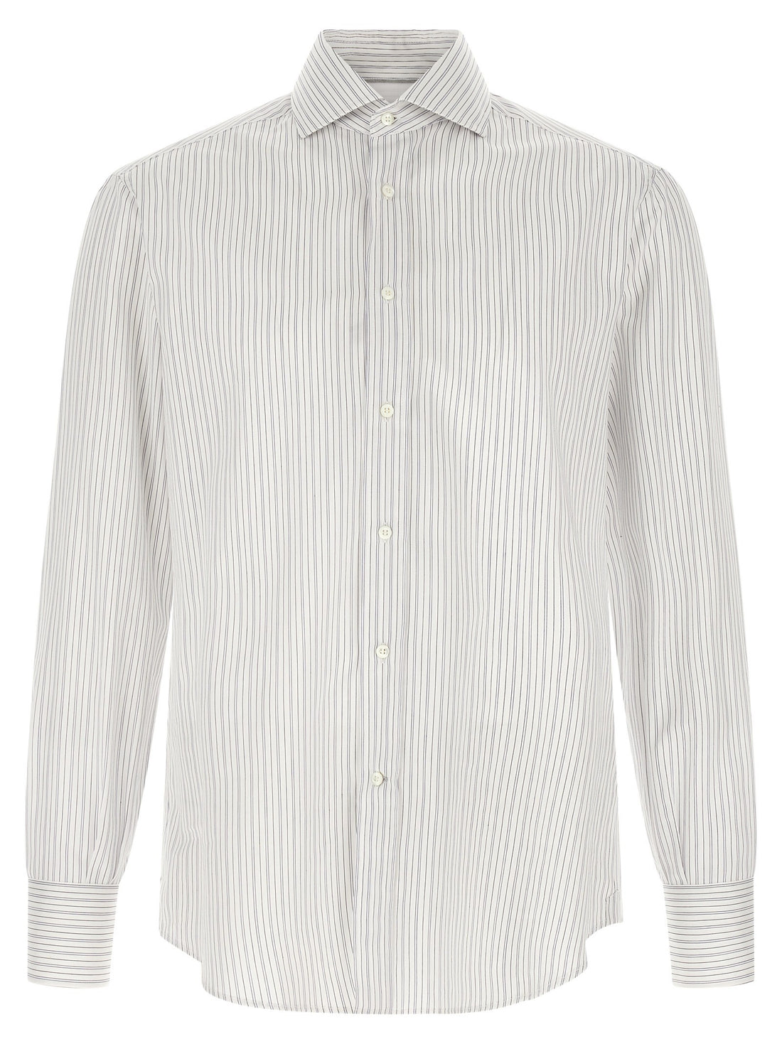 Brunello Cucinelli - French collar shirt Blue