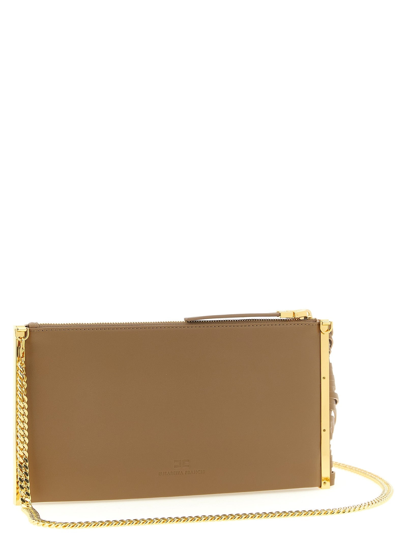 Elisabetta Franchi - Fringed clutch