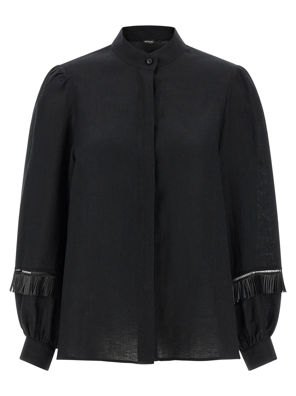 KITON - Fringed shirt fringed-shirt_53ddd73b-0a6d-4bc9-a957-610ae940c857