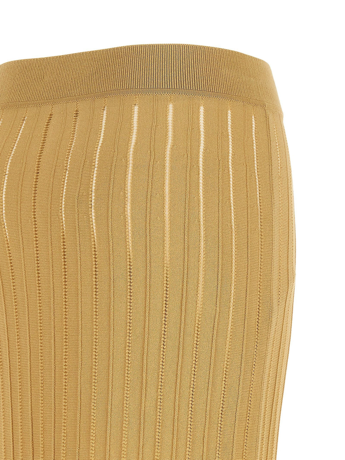 Balmain - Fringed skirt