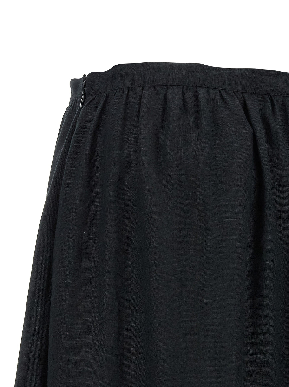 KITON - Fringed skirt