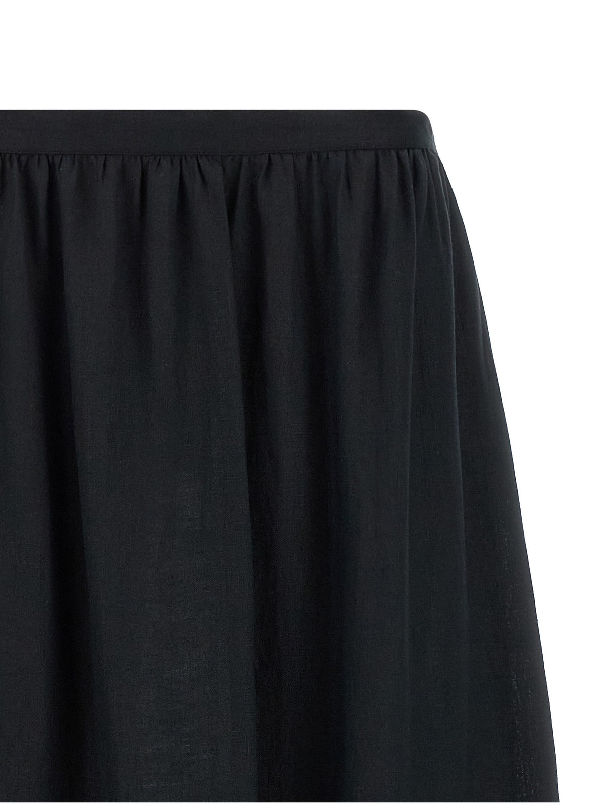 KITON - Fringed skirt