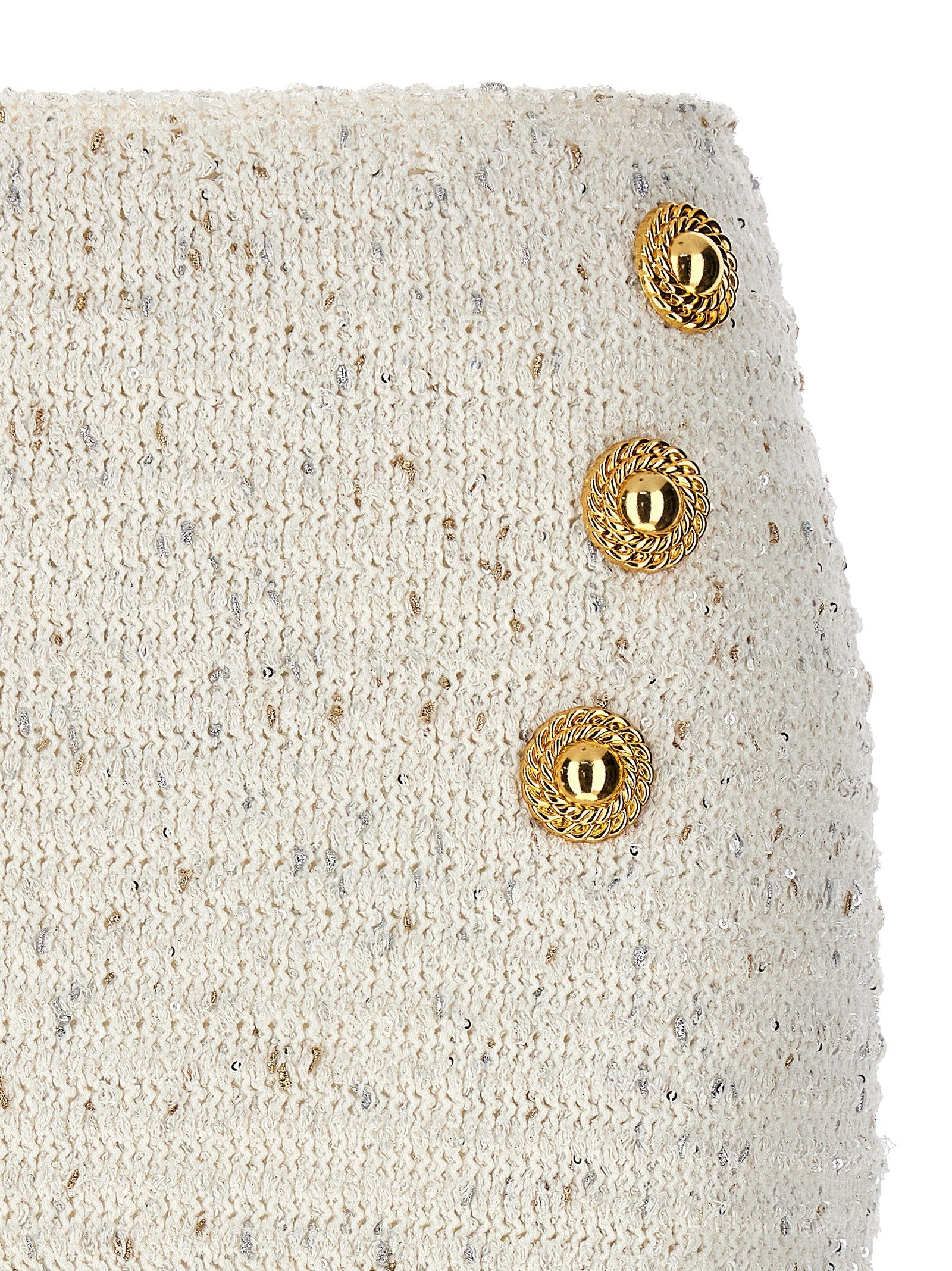 Balmain - 'Fringed Tweed' skirt