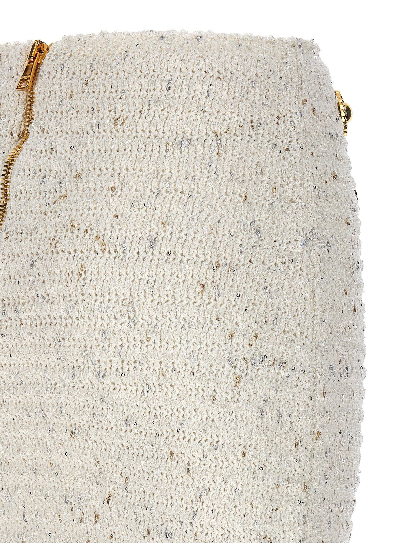 Balmain - 'Fringed Tweed' skirt