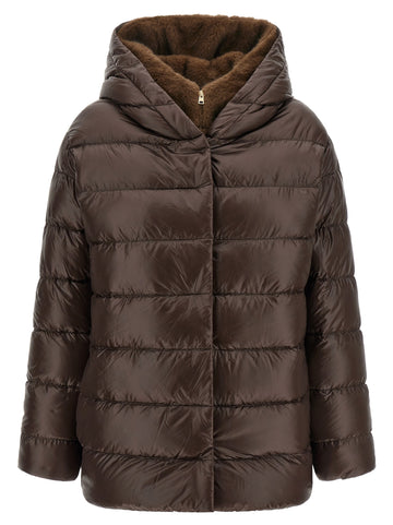 Herno - 'Fusciacca' down jacket Brown