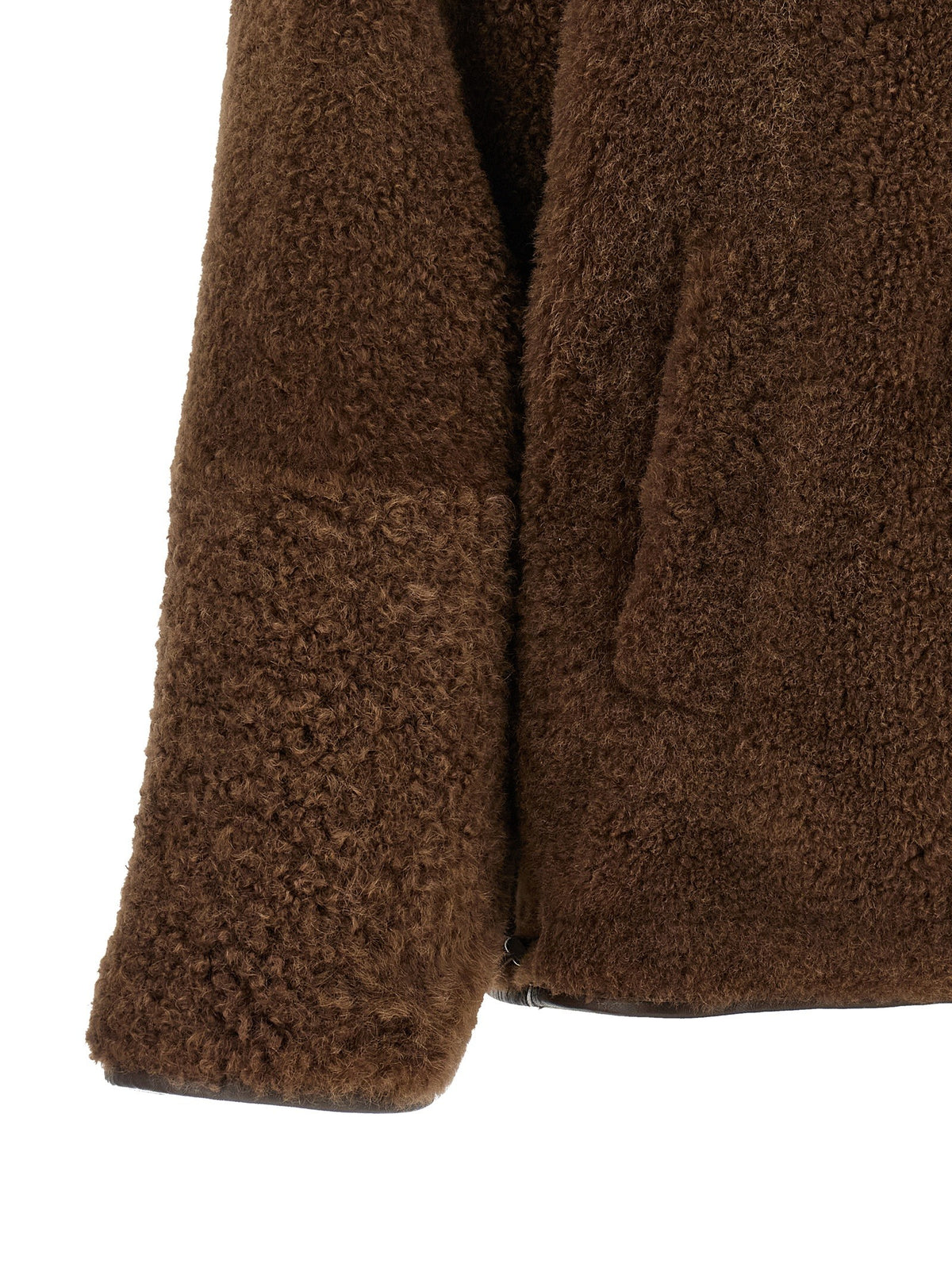 Brunello Cucinelli - 'Fuzzy' reversible jacket