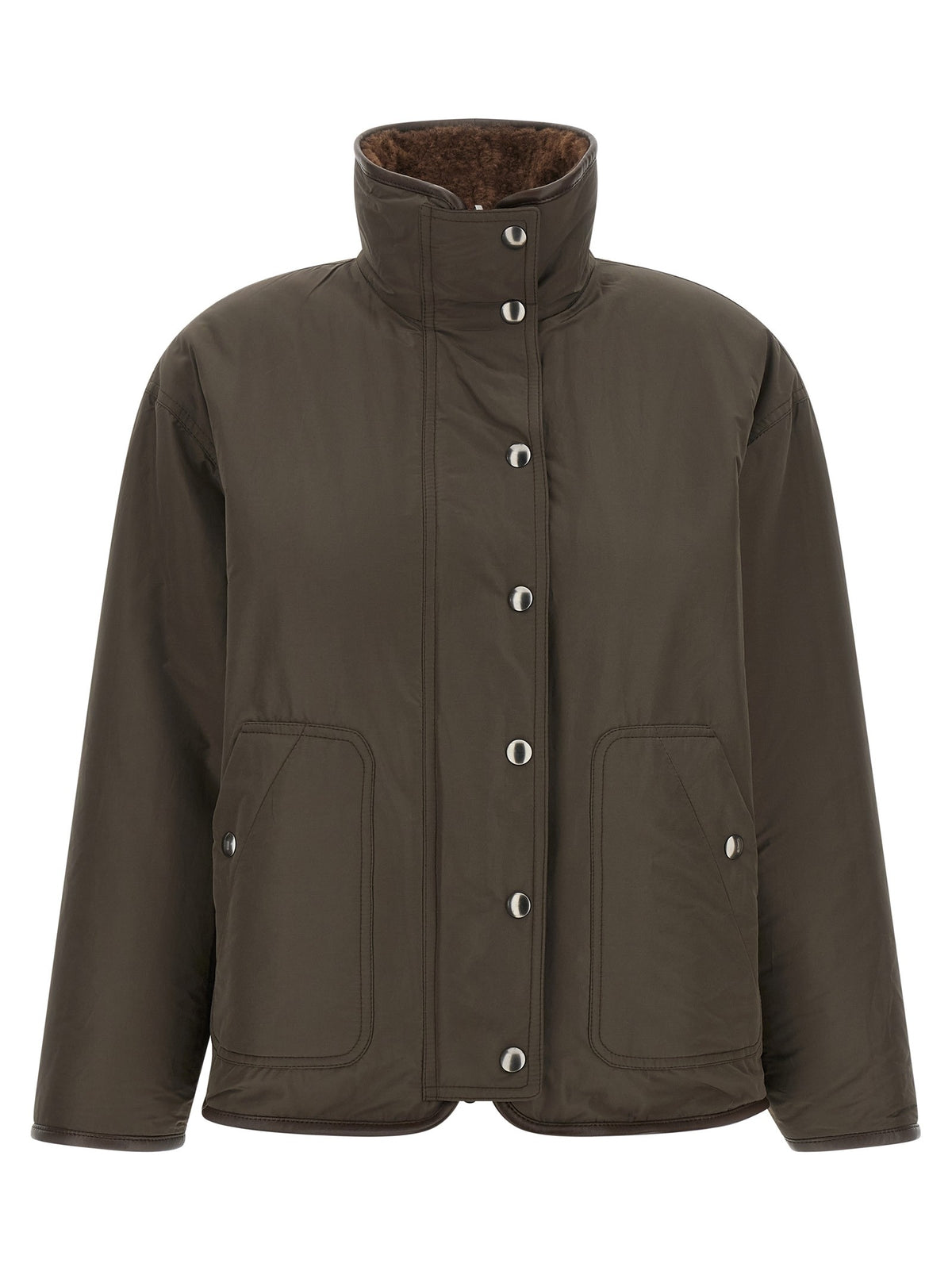 Brunello Cucinelli - 'Fuzzy' reversible jacket