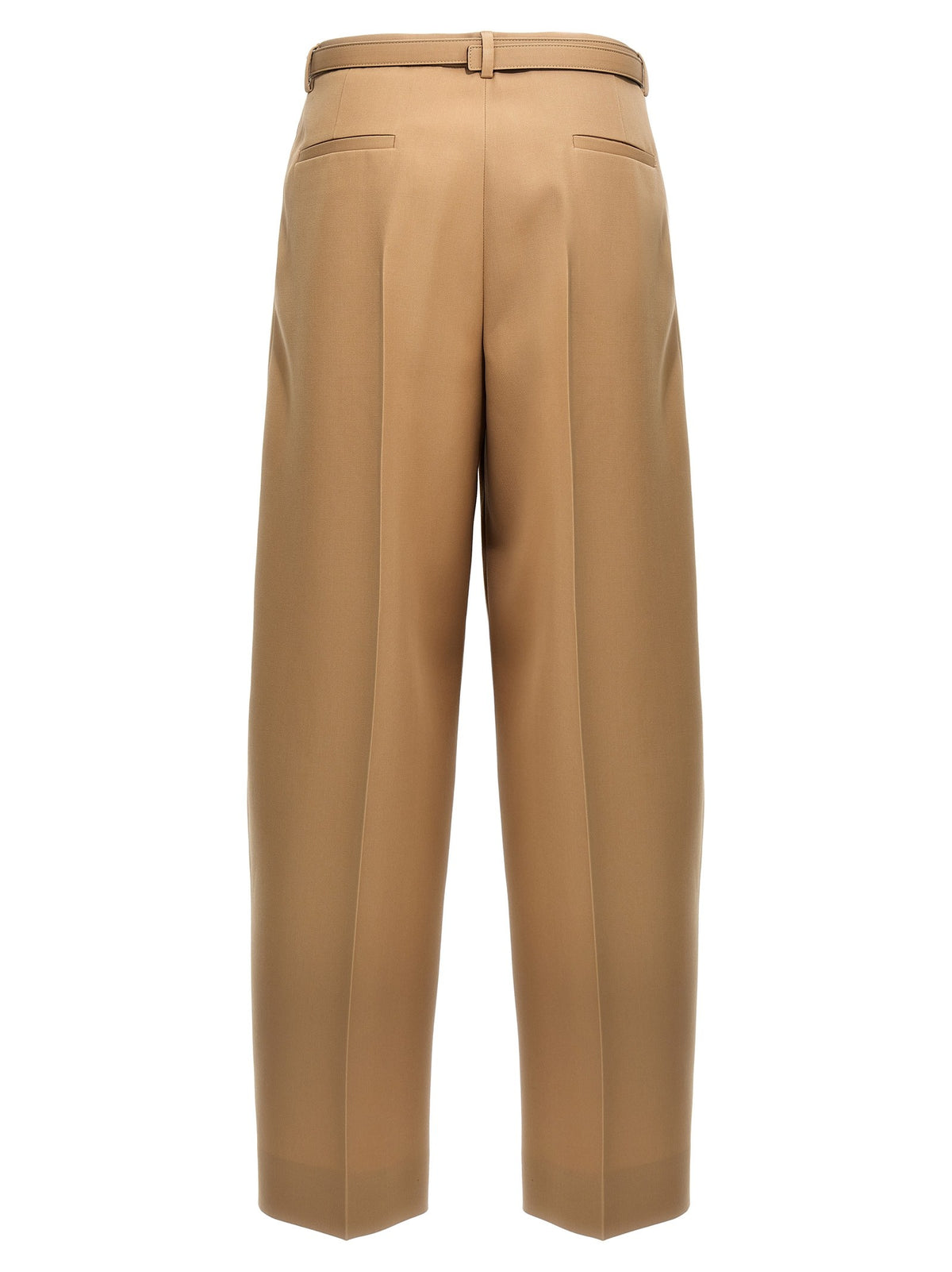 JIL SANDER - Gabardine belt pants