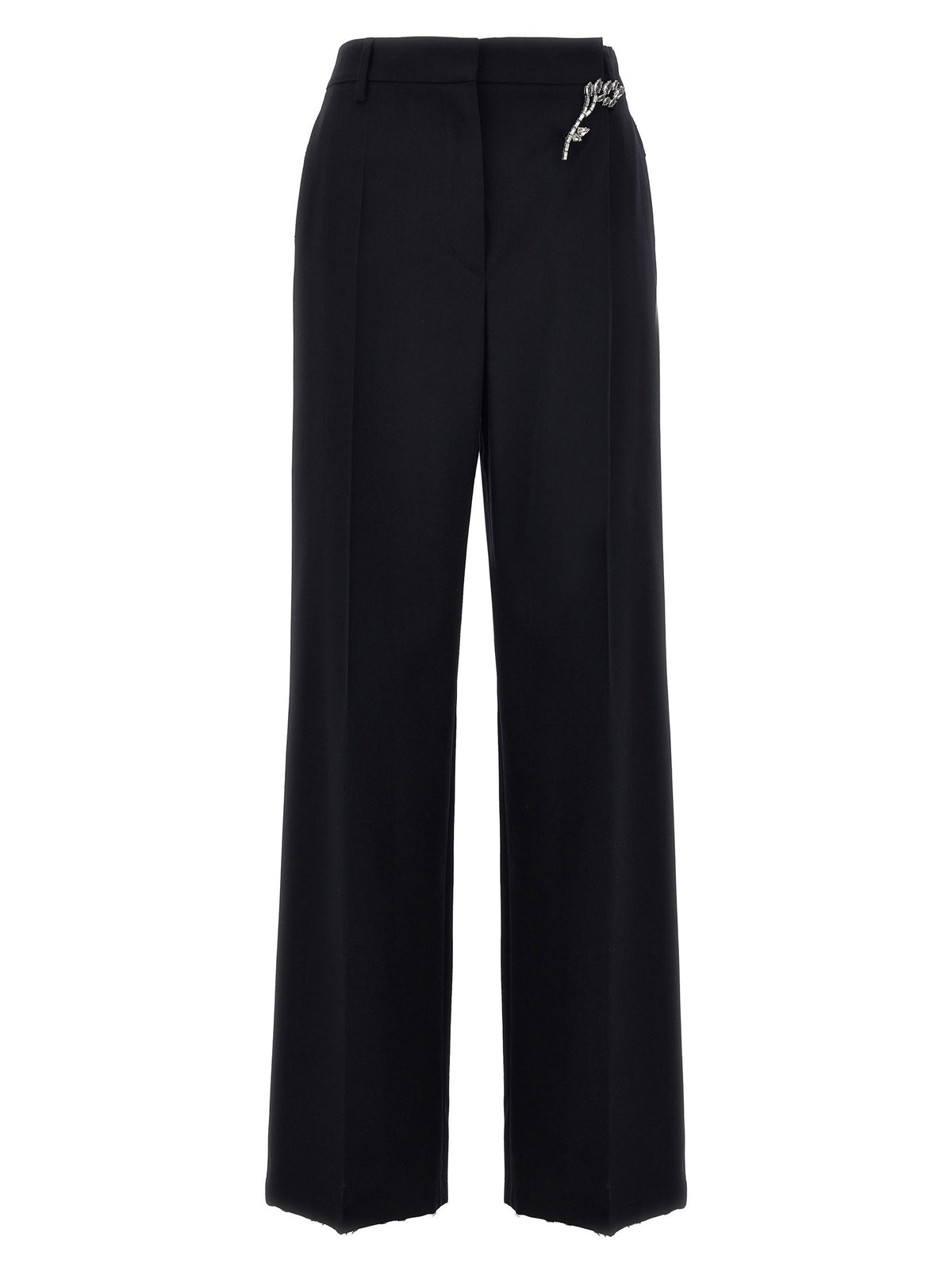 PRADA - Gabardine trousers Blue