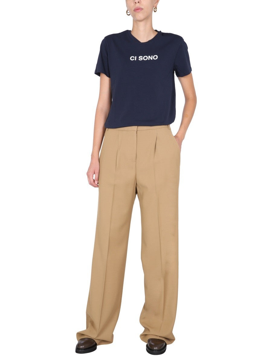 ASPESI ASPESI - GABARDINE TROUSERS