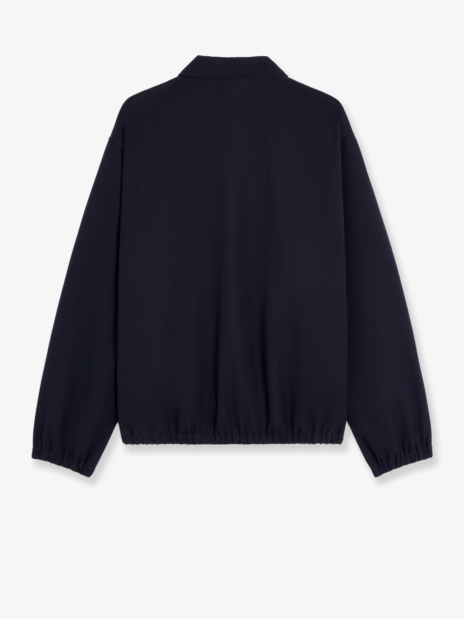 Gabardine wool and cotton jacket