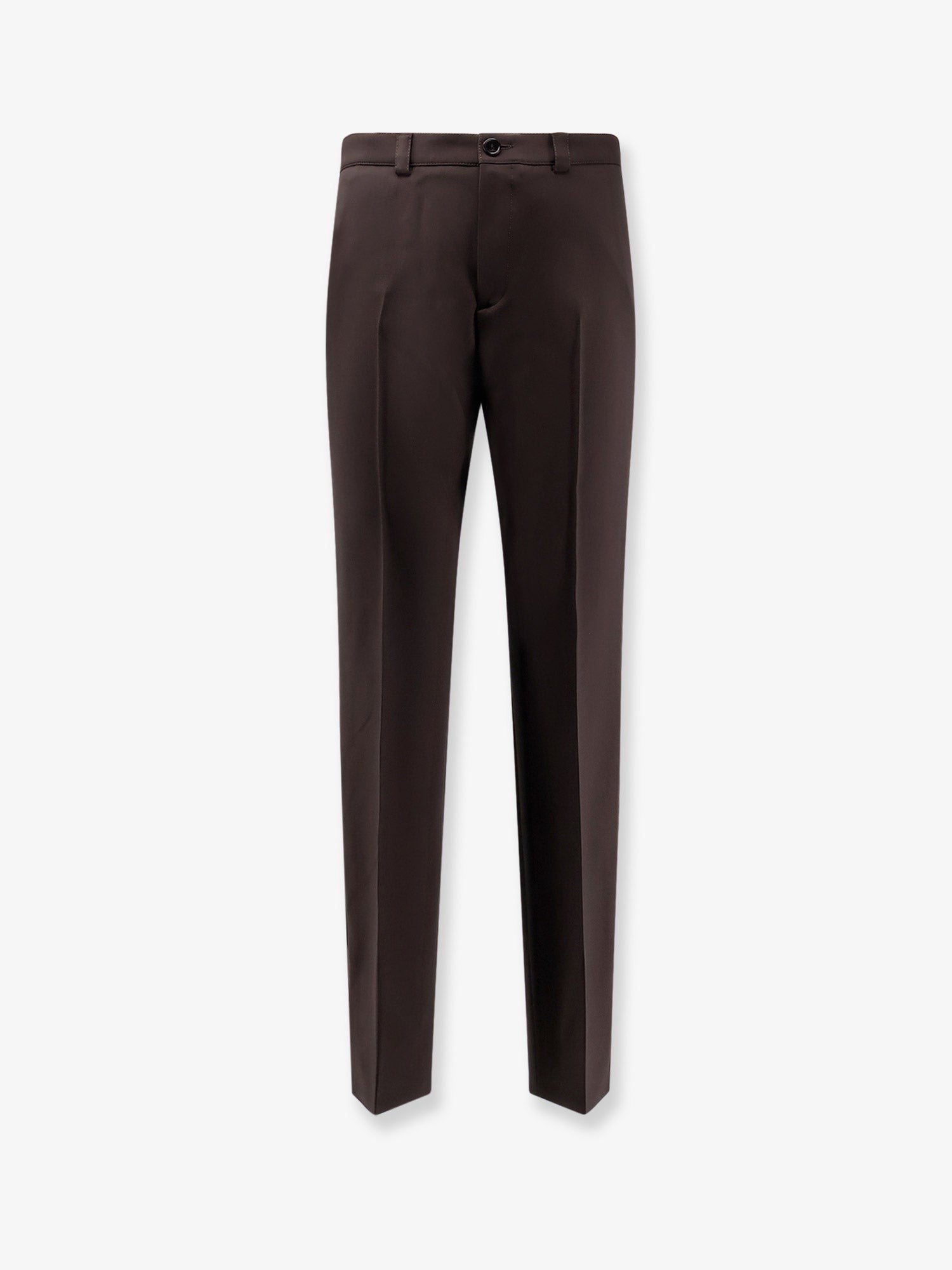 Gabardine wool trousers