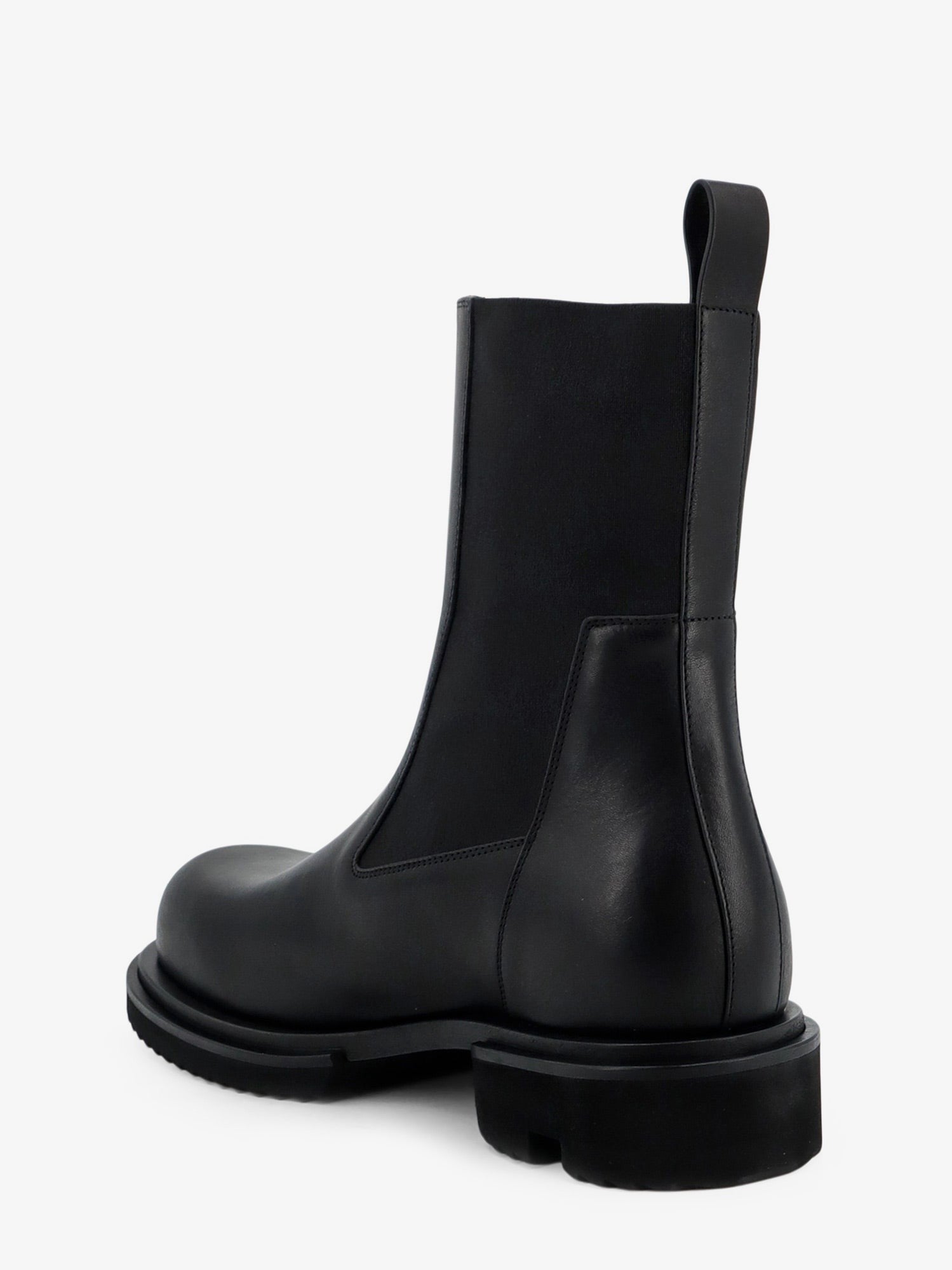 RICK OWENS - Gabe Leather Beatle Boots