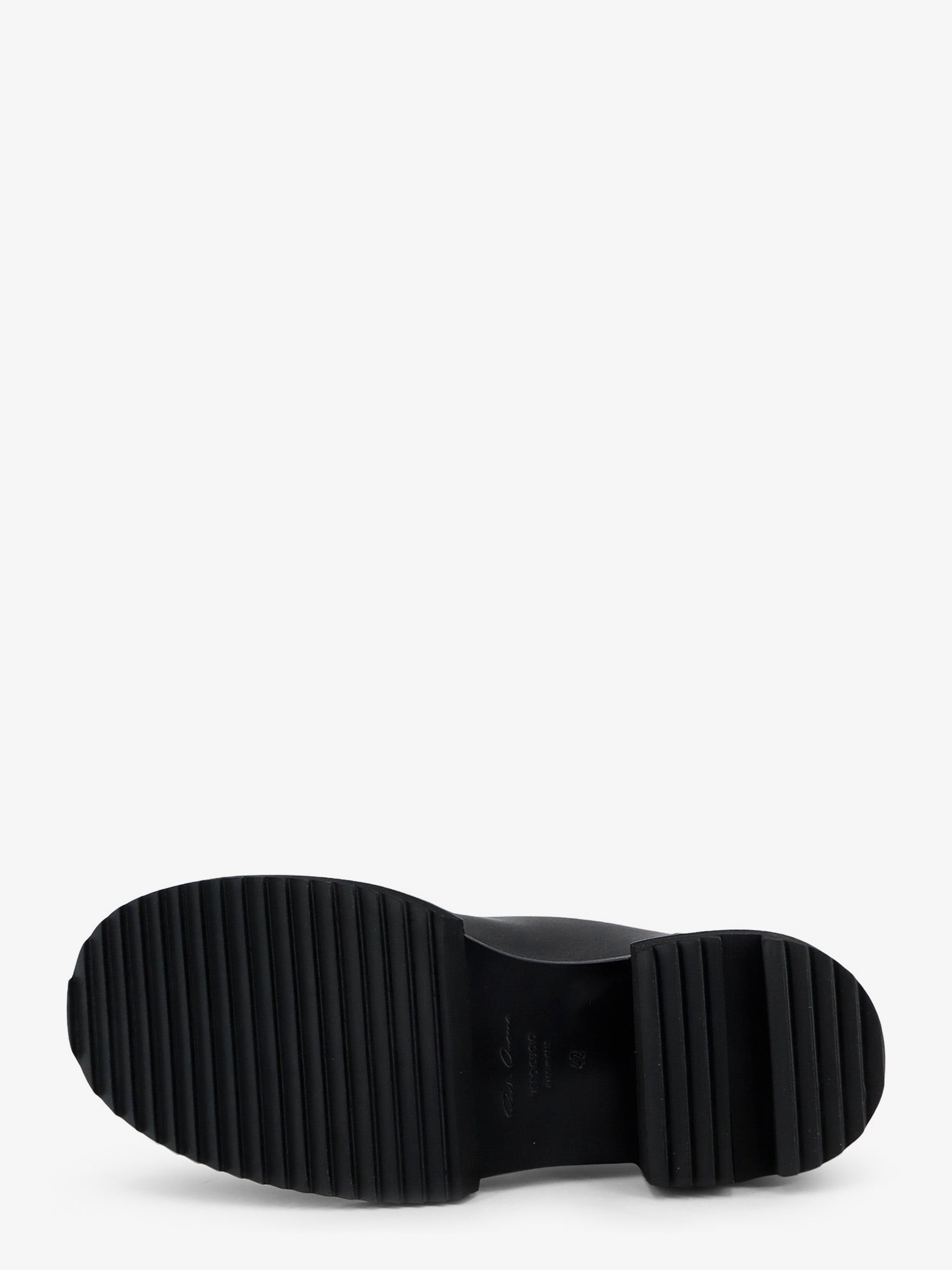 RICK OWENS - Gabe Leather Beatle Boots