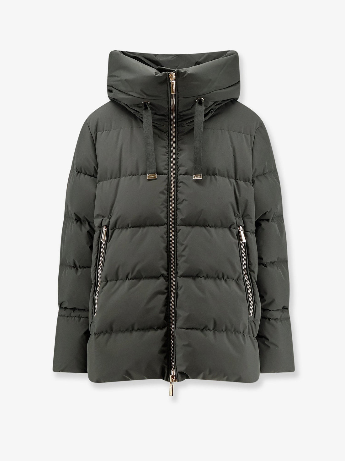 Moorer - Gadia-Stp waterproof fabric down jacket Forest