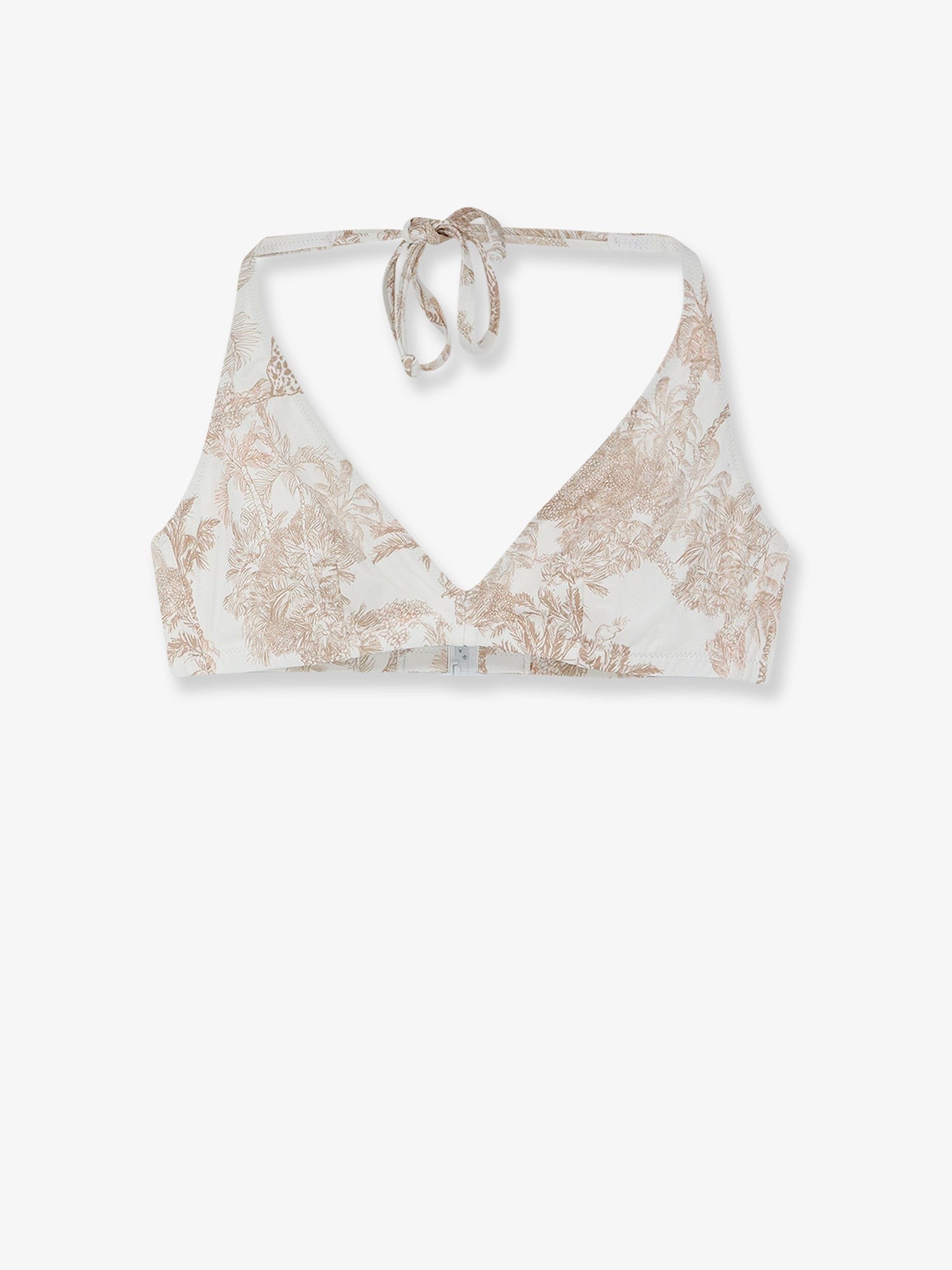 MC2 SAINT BARTH MC2 SAINT BARTH - Gaia Bikini Top with Jungle Oceania print