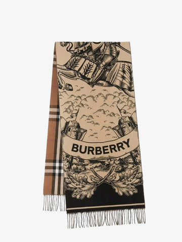 Burberry - Gallant Knight cashmere scarf Unisex